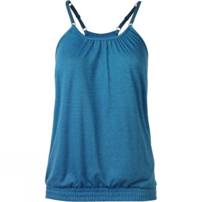 Top Ayacucho Simona Quick Dry Mujer Azules - Chile BKX857026